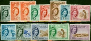 Somaliland 1953 Set of 12 SG137-148 Fine MNH - Picture 1 of 1