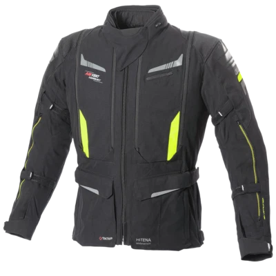 BÜSE Agadir Herren Textiljacke schwarz/gelb, UVP 399,95€  - Bild 1 von 4