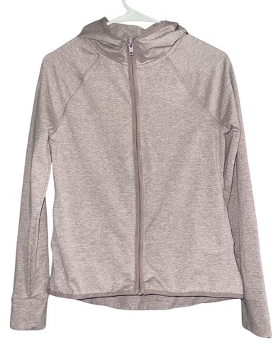 UNDERCOVER Giacca sportiva Victoria's Secret ROSA full zip taglia XS elasticizzata tasche con cappuccio