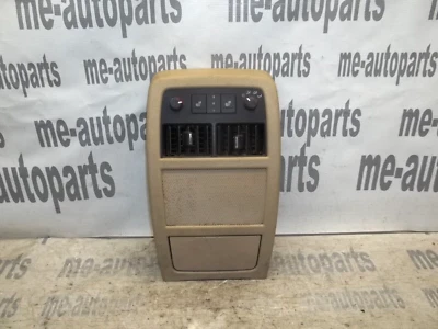 05-11 Cadillac STS trasero aire acondicionado calefacción ventilación cenicero altavoz consola central OEM Foto 1 de 4