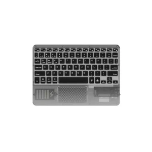 Wireless Bluetooth keyboard Transparent shell touchpad Backlight mute ultrathin - Picture 1 of 13