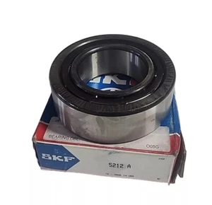 SKF 5212A Cuscinetto di contatto angolare 60 mm x 110 mm x 1-7/16" Made in USA - Foto 1 di 4
