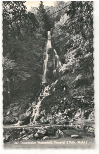 Ansichtskarte Trusetal/Brotterode-Trusetal - Trusetaler Wasserfall - s/w - Picture 1 of 2