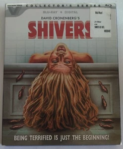 Shivers (Vestron Video Collector's Series) (Blu-ray, 1975) With Slipcase - Imagen 1 de 5