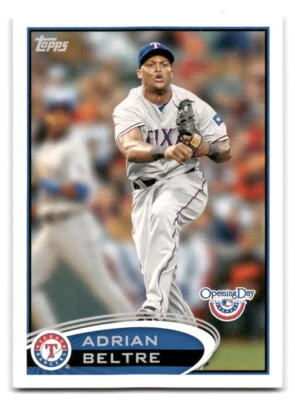 Adrian Beltre 2012 Topps Opening Day Baseball #48 Texas Rangers - Image 1 of 2