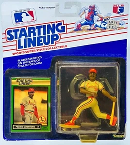1989 KENNER STARTING LINEUP MLB PEDRO GUERRERO ST LOUIS CARDINALS MOC - Picture 1 of 2