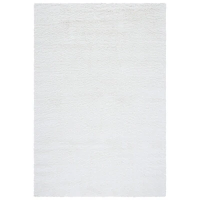 SAFAVIEH California Shag Collection SG151-1010 White Rug - Image 1 of 4