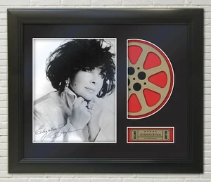 Elizabeth Taylor framed Reproduction Signature Photo Reel Display - Picture 1 of 4