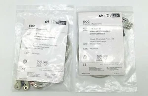 Spacelabs 700-0006-35 Juego de cables de plomo ECG reutilizables con combinador - Lote de 2 - Imagen 1 de 4