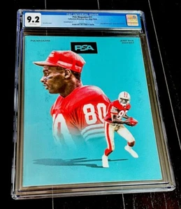 JERRY RICE RARE SAN FRANCISCO 49ers COVER PSA MAGAZINE POP 1 2023 CGC 9.2 - Picture 1 of 3
