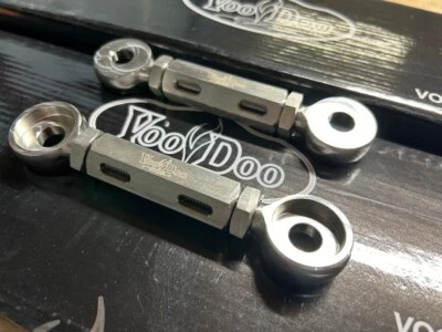 Eslabones descensores ajustables vudú 1999-2024 Suzuki Hayabusa acero inoxidable Foto 1 de 4