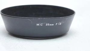 Minolta Metal Lens Hood Shade for MC 35mm f1.8 - Picture 1 of 2