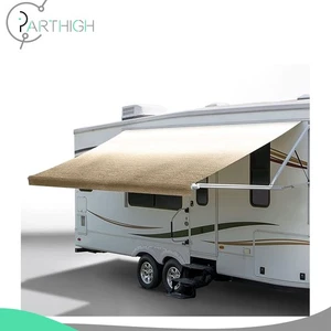 RV Awning Weatherproof Fabric Replacement 8' Yellow Fade 20FT Outdoor Camper - Bild 1 von 1