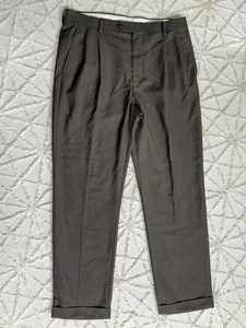 Daniel Cremieux Anzughose für Herren 34 x 30 braun Signature Collection Bundfalten - Bild 1 von 8