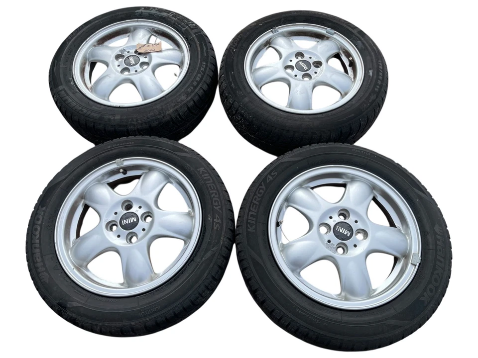 Mini / R56 / Alufelgen Allwetterreifen 175/65R15 6768498 4 Loch Michelin IS45 - Bild 1 von 4