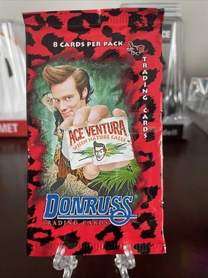 Donruss Ace Ventura 1995 paquete de láminas Foto 1 de 2