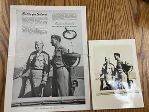 Foto de revista Electrical World de la Segunda Guerra Mundial Clark / Hewitt Batalla de Salerno - Imagen 1 de 10