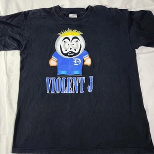 INSANE CLOWN POSSE Violent J Vintage Shirt XL Tour South Park 1999 Single Stitch - Bild 1 von 8