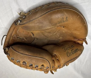 De Colección Wilson Catchers Mitt Carlton Fisk A2514 Derecha Dedos Aerodinámicos Doble Acción - Imagen 1 de 12