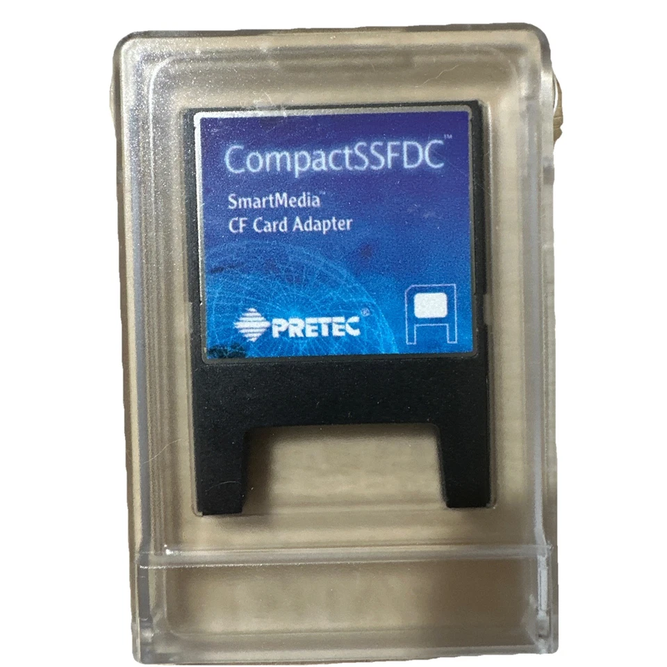 Pretec Smard Media Compact Flash Card Adapter New - Image 1 of 2
