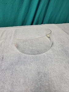 Itech 3" High Clear Hockey Visor Half Shield In Perfect Condition. No Hardware. - Picture 1 of 6