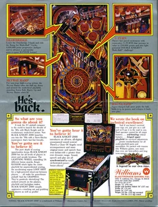 Pinball ROM SOUND and SPEECH SET (4 chips) Williams Black Knight 2000 L-1 - Picture 1 of 1