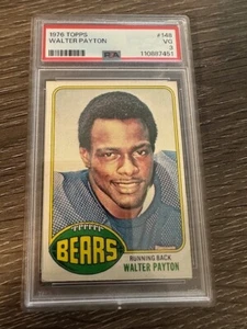 1976 Topps Football #148 Walter Payton RC Rookie PSA 3 VG - Bild 1 von 5