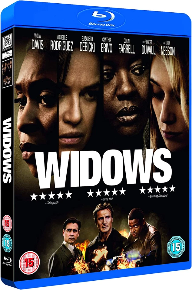 Widows BLU-RAY (2019) NEW AND SEALED Viola Davis Armed Heist Action Thriller - Image 1 of 1