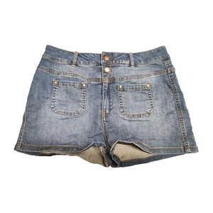 Vero Moda Shorts Damen W29 Kurzhose Denim Jeans Taschen Reißverschluss Knöpfe  - Bild 1 von 11