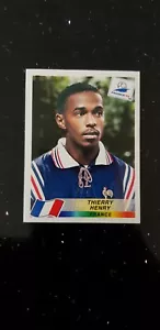 Panini France 1998 World Cup 98 Thierry Henry Rookie Sticker (batch 2) - Picture 1 of 5