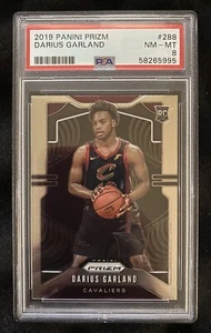 DARIUS GARLAND Cavs 2019-2020 PSA 8 NBA Panini PRIZM BASE ROOKIE #288 - Picture 1 of 2