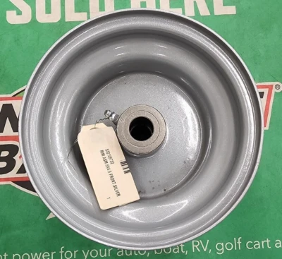 HUSQVARNA/REDMAX/AYP 532106732 6" RIM ASM 6X4.5 SILVER - Image 1 of 3