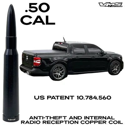 50 CAL CALIBER BULLET ANTI THEFT COPPER COIL ANTENNA FOR 22-25 FORD MAVERICK - Image 1 of 4