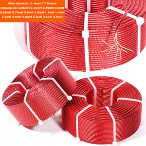 0.6mm*7 Strand 0.06mH~4.6mH Audio Speaker Inductor Oxygen-Free Copper Wire Coil - Picture 1 of 5