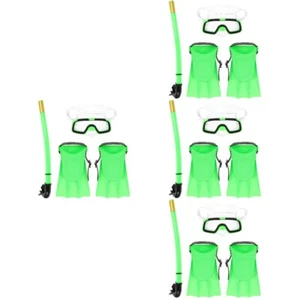 4 Sets Diving Goggles Lightweight Snorkeling Gear Practical Child - Picture 1 of 12