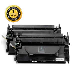 2 czarne kasety z tonerem CF226X 26X o wysokiej wydajności pasują do HP LaserJet Pro M402 MFP M426 - Zdjęcie 1 z 7