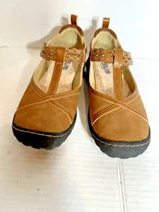 Jambu Memory Foam Buttercup Shoes Women's 7 Tan Strap  - Picture 1 of 9