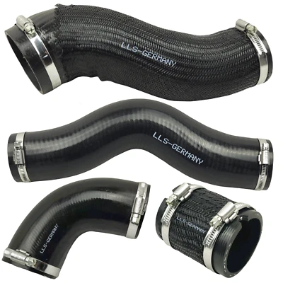 4x TURBO- LADELUFTSCHLAUCH FÜR KIA SORENTO (JC) 2.5 CRDI / 4WD Baujahr 2002-2009 - Bild 1 von 4