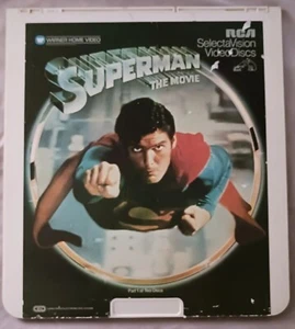 "Superman: The Movie" CED Video Disc - 2 Disc Set - Imagen 1 de 7