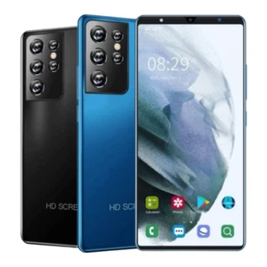 S21+ Ultra Unlocked Blue Android Smartphone Unlocked 6.5 Inch Screen 128 GB ` - Picture 1 of 1