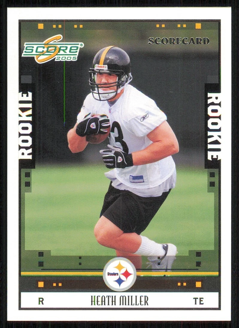 2005 Score Scorecard #356 Heath Miller /599
