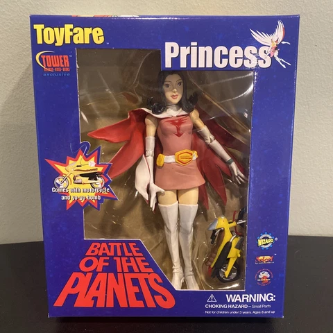 Sealed 2002 ToyFare Tower Records Exclusive *PRINCESS* 6" G FORCE GATCHAMAN Cover