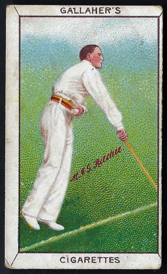 GALLAHER - SPORTS SERIES - #100 TENNIS, M J G RITCHIE - Image 1 of 2