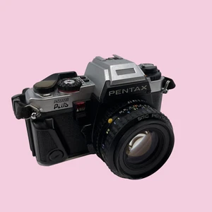 Pentax Program Plus 35mm Film Camera w/ SMC Pentax-A f/1.7 50mm Lens #U3857 (AR) - Picture 1 of 15