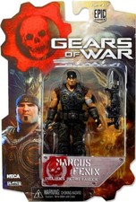 NECA Gears of War Series 1 MARCUS FENIX 3.75" Action Figure Game 10cm 3 3/4" 4