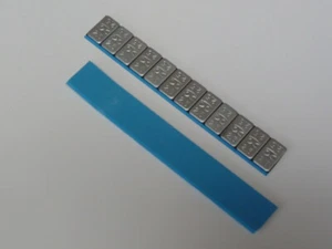 50x Stahl-Klebegewichte 30g extra flach 2,2mm hoch, verzinkt 986600-50 - Bild 1 von 1
