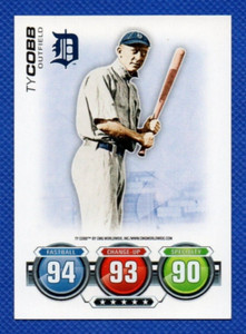 2010 Topps Attax Battle of the Ages TY COBB