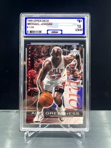 1999 MICHAEL JORDAN - Upper Deck #136 - PPG 10 - Mint Bulls HOF - Picture 1 of 2