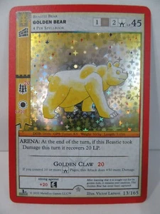 Metazoo Wilderness 1st Edition - GOLDEN BEAR 13/165 - Full Holo - MINT! - Picture 1 of 3
