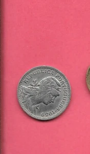 PORTUGAL KM577 1959 uncirculated-unc mint OLD VINTAGE 50 CENTAVOS COIN - Picture 1 of 1